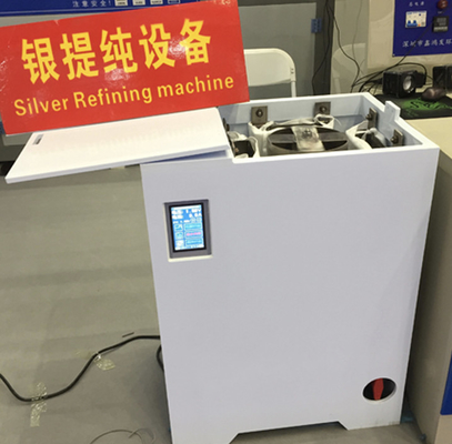 Klein 99,99% Zilveren de Elektrolysemateriaal van de Raffinagemachine Gemakkelijk om Lekbewijs in werking te stellen