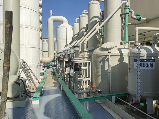 Het hoge van de het Gasabsorptie van het Concentratieafval van de de Toren Zilveren Mijn Systeem van de de Dampbehandeling